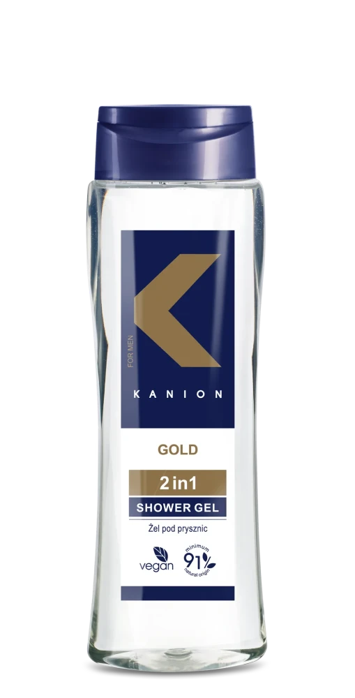 KANION GOLD Żel do mycia ciała i włosów 2w1